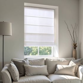 1PC 31x64" Cordless Roman Blind Galen Matte fabric