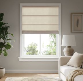 1PC 35x64" Cordless Roman Blind Galen Matte fabric