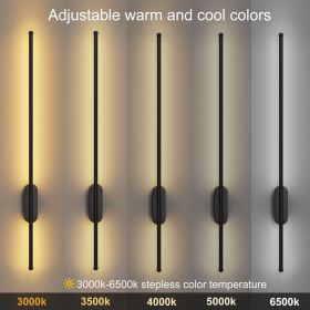 2PCS Minimalist Wall lights, Linear Sconces for Bedroom Bedside Indoor Wall Washer, picture lights