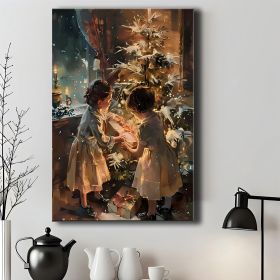 1pc Wrapped Canvas Painting, Wall Decor Living Room, Room Decor, Home Decor, Canvas Print Wrapped In Pine Frame For Holiday Celebrations, Holiday (Option: 24x16inch)